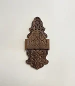 Maraş El Oyma Büyük Ceviz Kavukluk – 66x30x25.5 cm Duvara Monte Dekoratif Raf - Görsel 2