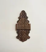 Maraş El Oyma Büyük Ceviz Kavukluk – 66x30x25.5 cm Duvara Monte Dekoratif Raf - Görsel 7